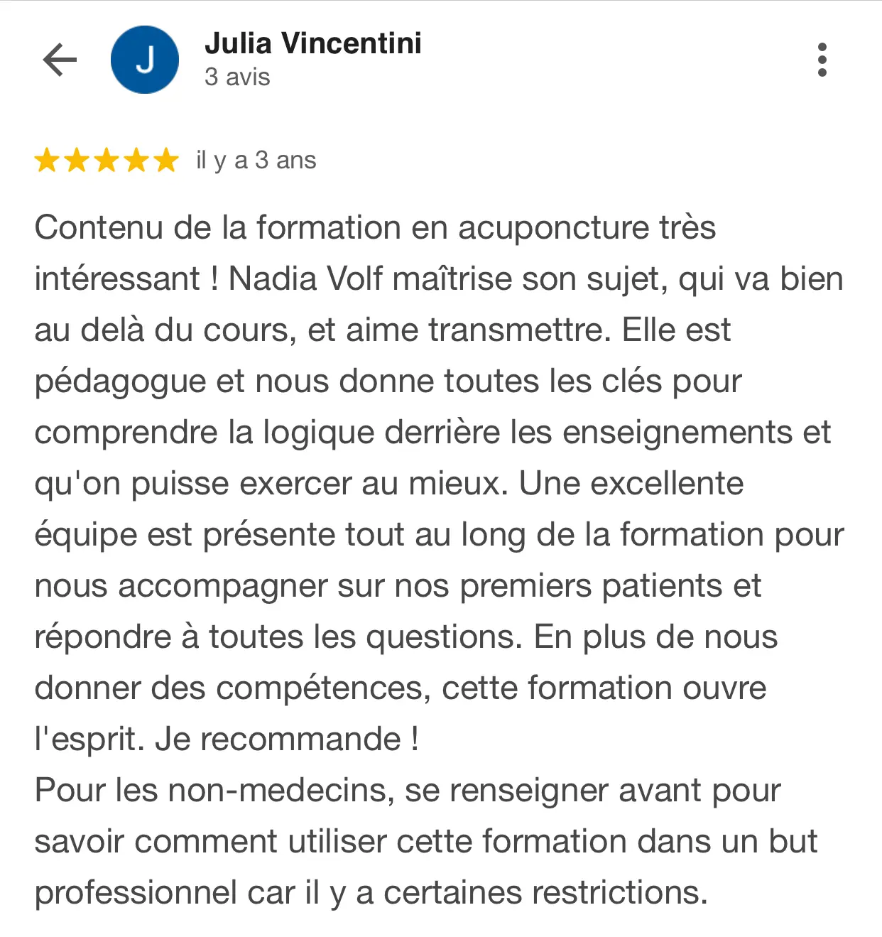 Avis acuseminars